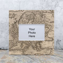 Vintage Map Europe White Box Photo Frame 4  X 6  by uniart180623