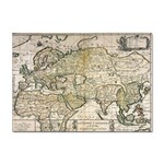 Tartaria Tartaria Empire Map Vintage World Sticker A4 (100 pack) Front