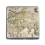 Tartaria Tartaria Empire Map Vintage World Memory Card Reader (Square 5 Slot) Front