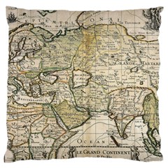 Tartaria Tartaria Empire Map Vintage World Large Cushion Case (one Side) by uniart180623