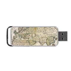 Tartaria Tartaria Empire Map Vintage World Portable Usb Flash (one Side) by uniart180623