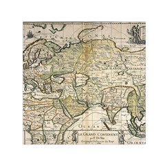 Tartaria Tartaria Empire Map Vintage World Square Satin Scarf (30  X 30 ) by uniart180623