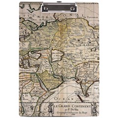 Tartaria Tartaria Empire Map Vintage World A4 Acrylic Clipboard by uniart180623