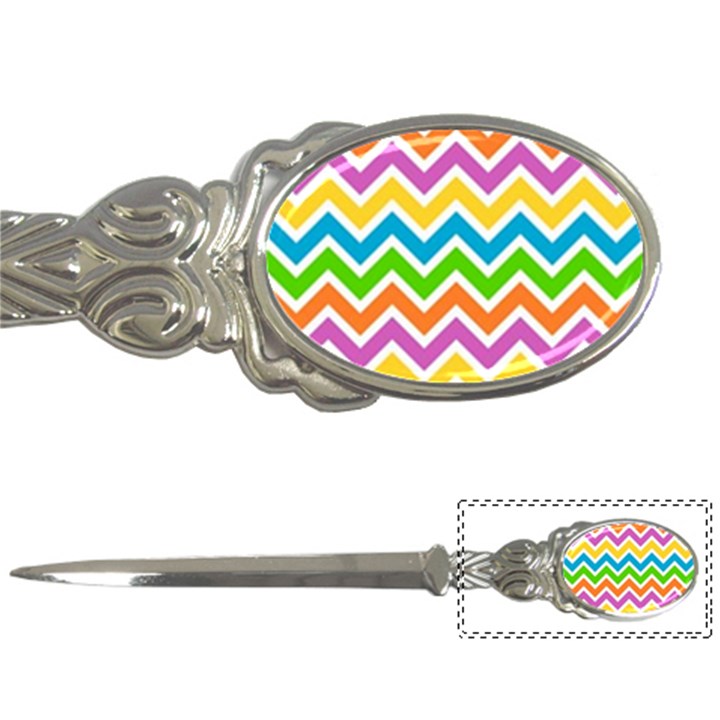 Chevron-pattern-design-texture Letter Opener