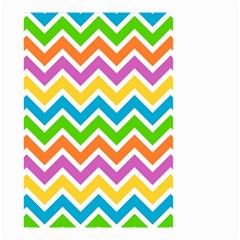 Chevron-pattern-design-texture Small Garden Flag (two Sides) by uniart180623