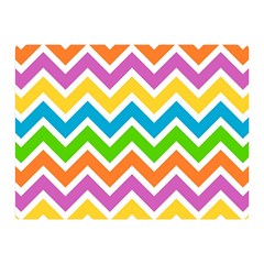 Chevron-pattern-design-texture Two Sides Premium Plush Fleece Blanket (mini) by uniart180623