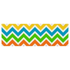 Chevron-pattern-design-texture Banner And Sign 12  X 4  by uniart180623