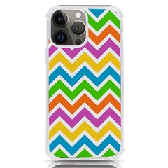 Chevron-pattern-design-texture Iphone 13 Pro Max Tpu Uv Print Case by uniart180623