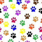 Pawprints-paw-prints-paw-animal Play Mat (Rectangle) Front