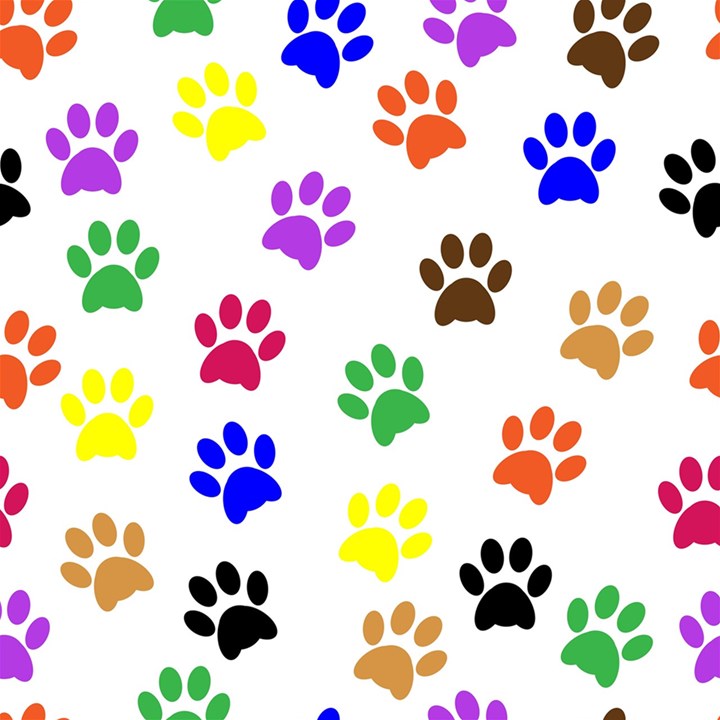 Pawprints-paw-prints-paw-animal Play Mat (Rectangle)