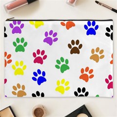 Pawprints-paw-prints-paw-animal Cosmetic Bag (xxxl) by uniart180623