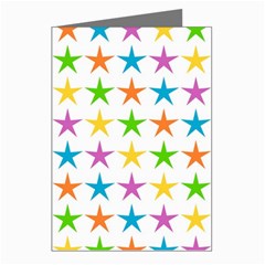 Star-pattern-design-decoration Greeting Cards (pkg Of 8) by uniart180623