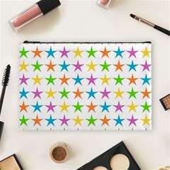 Star-pattern-design-decoration Cosmetic Bag (large) by uniart180623