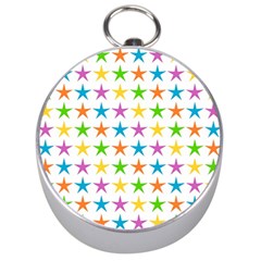 Star-pattern-design-decoration Silver Compasses by uniart180623