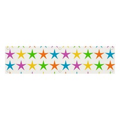 Star-pattern-design-decoration Banner And Sign 4  X 1  by uniart180623