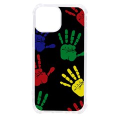 Handprints-hand-print-colourful Iphone 13 Mini Tpu Uv Print Case by uniart180623