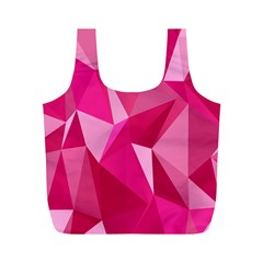 Pattern Halftone Geometric Full Print Recycle Bag (m) by uniart180623