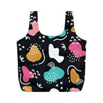 Art Pattern Design Background Print Full Print Recycle Bag (M) Back