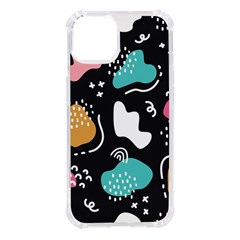 Art Pattern Design Background Print Iphone 14 Tpu Uv Print Case