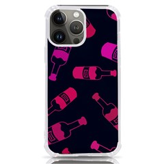 Wine Bottles Background Graphic Iphone 13 Pro Max Tpu Uv Print Case by uniart180623