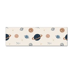 Space Planets Art Pattern Design Wallpaper Sticker Bumper (100 Pack) by uniart180623