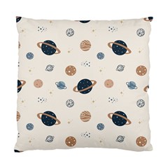 Space Planets Art Pattern Design Wallpaper Standard Cushion Case (two Sides)