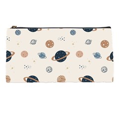 Space Planets Art Pattern Design Wallpaper Pencil Case