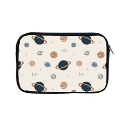 Space Planets Art Pattern Design Wallpaper Apple Macbook Pro 13  Zipper Case by uniart180623