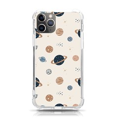 Space Planets Art Pattern Design Wallpaper Iphone 11 Pro 5 8 Inch Tpu Uv Print Case by uniart180623