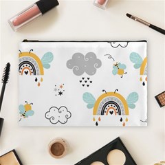 Art Pattern Design Wallpaper Background Print Cosmetic Bag (large) by uniart180623