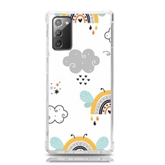 Art Pattern Design Wallpaper Background Print Samsung Galaxy Note 20 Tpu Uv Case by uniart180623