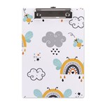 Art Pattern Design Wallpaper Background Print A5 Acrylic Clipboard Front