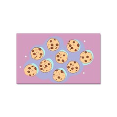 Cookies Chocolate Chips Chocolate Cookies Sweets Sticker Rectangular (100 Pack) by uniart180623