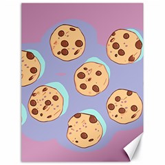 Cookies Chocolate Chips Chocolate Cookies Sweets Canvas 18  X 24  by uniart180623