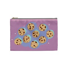 Cookies Chocolate Chips Chocolate Cookies Sweets Cosmetic Bag (medium) by uniart180623