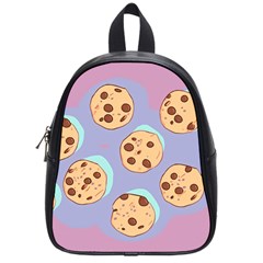 Cookies Chocolate Chips Chocolate Cookies Sweets School Bag (small) by uniart180623