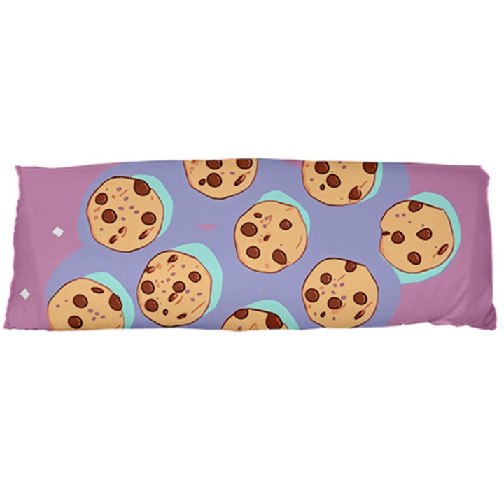 Cookies Chocolate Chips Chocolate Cookies Sweets Body Pillow Case Dakimakura (Two Sides)