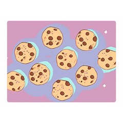 Cookies Chocolate Chips Chocolate Cookies Sweets Two Sides Premium Plush Fleece Blanket (mini) by uniart180623