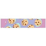 Cookies Chocolate Chips Chocolate Cookies Sweets Small Premium Plush Fleece Scarf Front