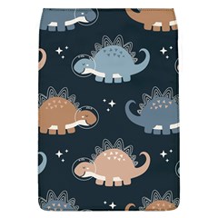 Dino Art Pattern Design Wallpaper Background Removable Flap Cover (l) by uniart180623