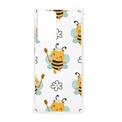 Art Bee Pattern Design Wallpaper Background Samsung Galaxy Note 20 Ultra Tpu Uv Case by uniart180623