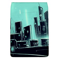 Buildings City Urban Destruction Background Removable Flap Cover (l) by uniart180623