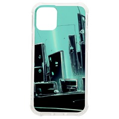 Buildings City Urban Destruction Background Iphone 12 Mini Tpu Uv Print Case	 by uniart180623