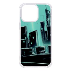 Buildings City Urban Destruction Background Iphone 13 Pro Tpu Uv Print Case by uniart180623