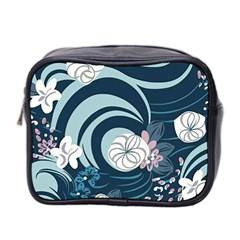 Flowers Pattern Floral Ocean Abstract Digital Art Mini Toiletries Bag (two Sides) by uniart180623