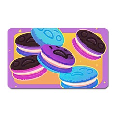 Cookies Chocolate Cookies Sweets Snacks Baked Goods Food Magnet (rectangular) by uniart180623