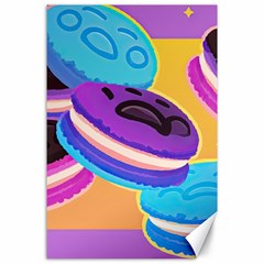 Cookies Chocolate Cookies Sweets Snacks Baked Goods Food Canvas 24  X 36 