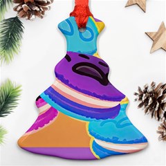 Cookies Chocolate Cookies Sweets Snacks Baked Goods Food Ornament (christmas Tree)  by uniart180623