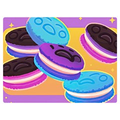 Cookies Chocolate Cookies Sweets Snacks Baked Goods Food Two Sides Premium Plush Fleece Blanket (extra Small) by uniart180623