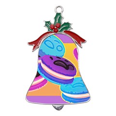 Cookies Chocolate Cookies Sweets Snacks Baked Goods Food Metal Holly Leaf Bell Ornament